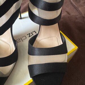 L. Miller Black/Mesh Heels that will make a statement when you enter the room!